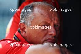 Frederic Vasseur (FRA) Ferrari Team Principal. 30.08.2024. Formula 1 World Championship, Rd 16, Italian Grand Prix, Monza, Italy, Practice Day.