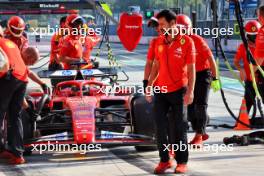 Charles Leclerc (MON) Ferrari SF-24. 30.08.2024. Formula 1 World Championship, Rd 16, Italian Grand Prix, Monza, Italy, Practice Day.