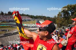 Circuit atmosphere - Ferrari fan. 30.08.2024. Formula 1 World Championship, Rd 16, Italian Grand Prix, Monza, Italy, Practice Day.