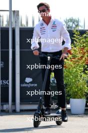 Toto Wolff (GER) Mercedes AMG F1 Shareholder and Executive Director. 30.08.2024. Formula 1 World Championship, Rd 16, Italian Grand Prix, Monza, Italy, Practice Day.