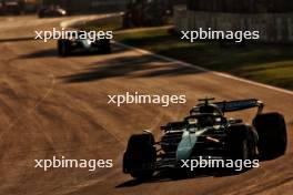 Fernando Alonso (ESP) Aston Martin F1 Team AMR24. 30.08.2024. Formula 1 World Championship, Rd 16, Italian Grand Prix, Monza, Italy, Practice Day.