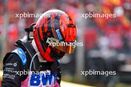 Esteban Ocon (FRA) Alpine F1 Team on the grid. 01.09.2024. Formula 1 World Championship, Rd 16, Italian Grand Prix, Monza, Italy, Race Day.