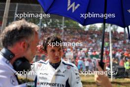 Alexander Albon (THA) Williams Racing on the grid. 01.09.2024. Formula 1 World Championship, Rd 16, Italian Grand Prix, Monza, Italy, Race Day.