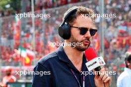 Chris Medland (GBR) Journalist on the grid. 01.09.2024. Formula 1 World Championship, Rd 16, Italian Grand Prix, Monza, Italy, Race Day.