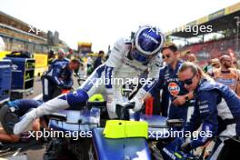 Franco Colapinto (ARG) Williams Racing FW46 on the grid. 01.09.2024. Formula 1 World Championship, Rd 16, Italian Grand Prix, Monza, Italy, Race Day.