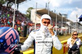 Alexander Albon (THA) Williams Racing on the grid. 01.09.2024. Formula 1 World Championship, Rd 16, Italian Grand Prix, Monza, Italy, Race Day.