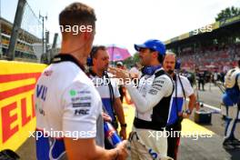 Daniel Ricciardo (AUS) RB on the grid. 01.09.2024. Formula 1 World Championship, Rd 16, Italian Grand Prix, Monza, Italy, Race Day.