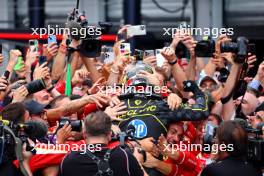 1st place Charles Leclerc (MON) Ferrari SF-24. 01.09.2024. Formula 1 World Championship, Rd 16, Italian Grand Prix, Monza, Italy, Race Day.