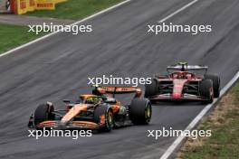 Lando Norris (GBR) McLaren MCL38. 01.09.2024. Formula 1 World Championship, Rd 16, Italian Grand Prix, Monza, Italy, Race Day.