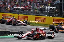 Charles Leclerc (MON) Ferrari SF-24. 01.09.2024. Formula 1 World Championship, Rd 16, Italian Grand Prix, Monza, Italy, Race Day.