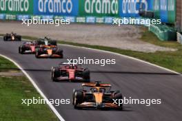 Oscar Piastri (AUS) McLaren MCL38. 01.09.2024. Formula 1 World Championship, Rd 16, Italian Grand Prix, Monza, Italy, Race Day.