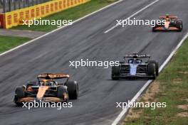 Oscar Piastri (AUS) McLaren MCL38. 01.09.2024. Formula 1 World Championship, Rd 16, Italian Grand Prix, Monza, Italy, Race Day.