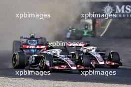 Nico Hulkenberg (GER) Haas VF-24 at the start of the race. 01.09.2024. Formula 1 World Championship, Rd 16, Italian Grand Prix, Monza, Italy, Race Day.