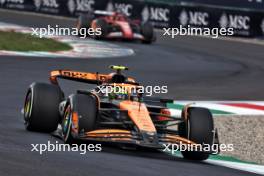 Lando Norris (GBR) McLaren MCL38. 01.09.2024. Formula 1 World Championship, Rd 16, Italian Grand Prix, Monza, Italy, Race Day.