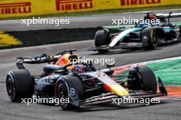 Max Verstappen (NLD) Red Bull Racing RB20. 01.09.2024. Formula 1 World Championship, Rd 16, Italian Grand Prix, Monza, Italy, Race Day.