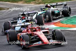 Carlos Sainz Jr (ESP) Ferrari SF-24. 01.09.2024. Formula 1 World Championship, Rd 16, Italian Grand Prix, Monza, Italy, Race Day.