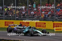 Fernando Alonso (ESP) Aston Martin F1 Team AMR24. 01.09.2024. Formula 1 World Championship, Rd 16, Italian Grand Prix, Monza, Italy, Race Day.