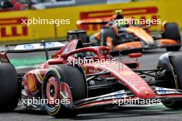 Charles Leclerc (MON) Ferrari SF-24. 01.09.2024. Formula 1 World Championship, Rd 16, Italian Grand Prix, Monza, Italy, Race Day.