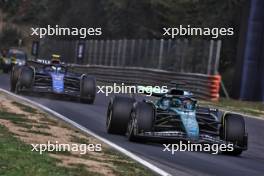 Lance Stroll (CDN) Aston Martin F1 Team AMR24. 01.09.2024. Formula 1 World Championship, Rd 16, Italian Grand Prix, Monza, Italy, Race Day.