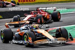 Oscar Piastri (AUS) McLaren MCL38. 01.09.2024. Formula 1 World Championship, Rd 16, Italian Grand Prix, Monza, Italy, Race Day.