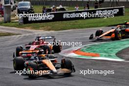 Oscar Piastri (AUS) McLaren MCL38. 01.09.2024. Formula 1 World Championship, Rd 16, Italian Grand Prix, Monza, Italy, Race Day.