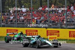 Fernando Alonso (ESP) Aston Martin F1 Team AMR24. 01.09.2024. Formula 1 World Championship, Rd 16, Italian Grand Prix, Monza, Italy, Race Day.