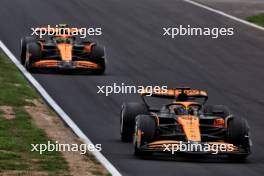 Oscar Piastri (AUS) McLaren MCL38. 01.09.2024. Formula 1 World Championship, Rd 16, Italian Grand Prix, Monza, Italy, Race Day.