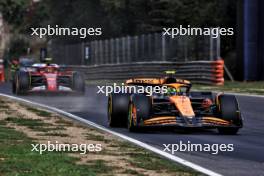 Lando Norris (GBR) McLaren MCL38. 01.09.2024. Formula 1 World Championship, Rd 16, Italian Grand Prix, Monza, Italy, Race Day.