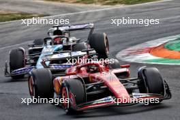 Charles Leclerc (MON) Ferrari SF-24. 01.09.2024. Formula 1 World Championship, Rd 16, Italian Grand Prix, Monza, Italy, Race Day.