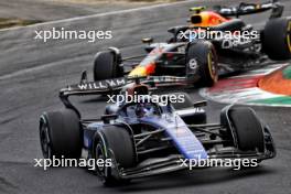 Alexander Albon (THA) Williams Racing FW46. 01.09.2024. Formula 1 World Championship, Rd 16, Italian Grand Prix, Monza, Italy, Race Day.