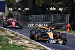 Oscar Piastri (AUS) McLaren MCL38. 01.09.2024. Formula 1 World Championship, Rd 16, Italian Grand Prix, Monza, Italy, Race Day.