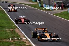 Oscar Piastri (AUS) McLaren MCL38. 01.09.2024. Formula 1 World Championship, Rd 16, Italian Grand Prix, Monza, Italy, Race Day.