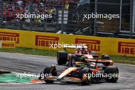 Lando Norris (GBR) McLaren MCL38. 01.09.2024. Formula 1 World Championship, Rd 16, Italian Grand Prix, Monza, Italy, Race Day.