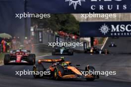 Lando Norris (GBR) McLaren MCL38. 01.09.2024. Formula 1 World Championship, Rd 16, Italian Grand Prix, Monza, Italy, Race Day.