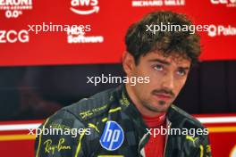 Charles Leclerc (MON) Ferrari. 31.08.2024. Formula 1 World Championship, Rd 16, Italian Grand Prix, Monza, Italy, Qualifying Day.