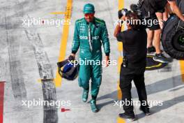 Fernando Alonso (ESP) Aston Martin F1 Team. 31.08.2024. Formula 1 World Championship, Rd 16, Italian Grand Prix, Monza, Italy, Qualifying Day.