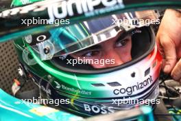 Lance Stroll (CDN) Aston Martin F1 Team AMR24. 31.08.2024. Formula 1 World Championship, Rd 16, Italian Grand Prix, Monza, Italy, Qualifying Day.