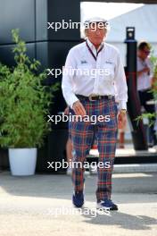 Jackie Stewart (GBR). 31.08.2024. Formula 1 World Championship, Rd 16, Italian Grand Prix, Monza, Italy, Qualifying Day.