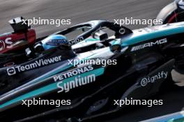 George Russell (GBR) Mercedes AMG F1 W15. 31.08.2024. Formula 1 World Championship, Rd 16, Italian Grand Prix, Monza, Italy, Qualifying Day.