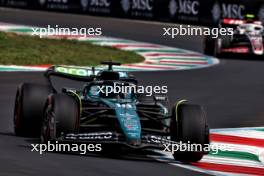 Lance Stroll (CDN) Aston Martin F1 Team AMR24. 31.08.2024. Formula 1 World Championship, Rd 16, Italian Grand Prix, Monza, Italy, Qualifying Day.