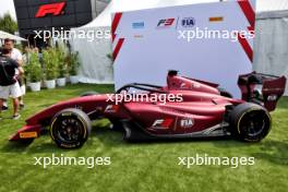 The 2025 F3 car is revealed. 31.08.2024. Formula 1 World Championship, Rd 16, Italian Grand Prix, Monza, Italy, Qualifying Day.