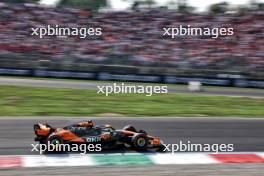 Oscar Piastri (AUS) McLaren MCL38. 31.08.2024. Formula 1 World Championship, Rd 16, Italian Grand Prix, Monza, Italy, Qualifying Day.