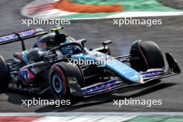 Pierre Gasly (FRA) Alpine F1 Team A524. 31.08.2024. Formula 1 World Championship, Rd 16, Italian Grand Prix, Monza, Italy, Qualifying Day.