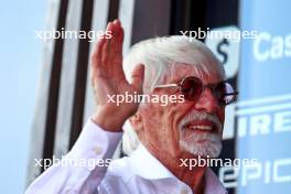 Bernie Ecclestone (GBR). 31.08.2024. Formula 1 World Championship, Rd 16, Italian Grand Prix, Monza, Italy, Qualifying Day.