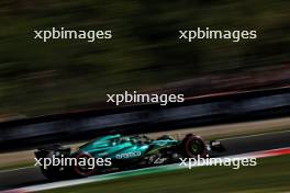 Lance Stroll (CDN) Aston Martin F1 Team AMR24. 31.08.2024. Formula 1 World Championship, Rd 16, Italian Grand Prix, Monza, Italy, Qualifying Day.