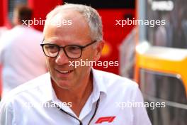 Stefano Domenicali (ITA) Formula One President and CEO. 31.08.2024. Formula 1 World Championship, Rd 16, Italian Grand Prix, Monza, Italy, Qualifying Day.