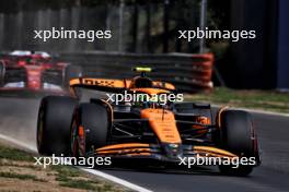 Lando Norris (GBR) McLaren MCL38. 31.08.2024. Formula 1 World Championship, Rd 16, Italian Grand Prix, Monza, Italy, Qualifying Day.