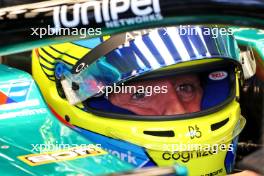 Fernando Alonso (ESP) Aston Martin F1 Team AMR24. 31.08.2024. Formula 1 World Championship, Rd 16, Italian Grand Prix, Monza, Italy, Qualifying Day.