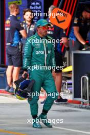 Fernando Alonso (ESP) Aston Martin F1 Team. 31.08.2024. Formula 1 World Championship, Rd 16, Italian Grand Prix, Monza, Italy, Qualifying Day.