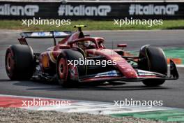 Carlos Sainz Jr (ESP) Ferrari SF-24. 31.08.2024. Formula 1 World Championship, Rd 16, Italian Grand Prix, Monza, Italy, Qualifying Day.